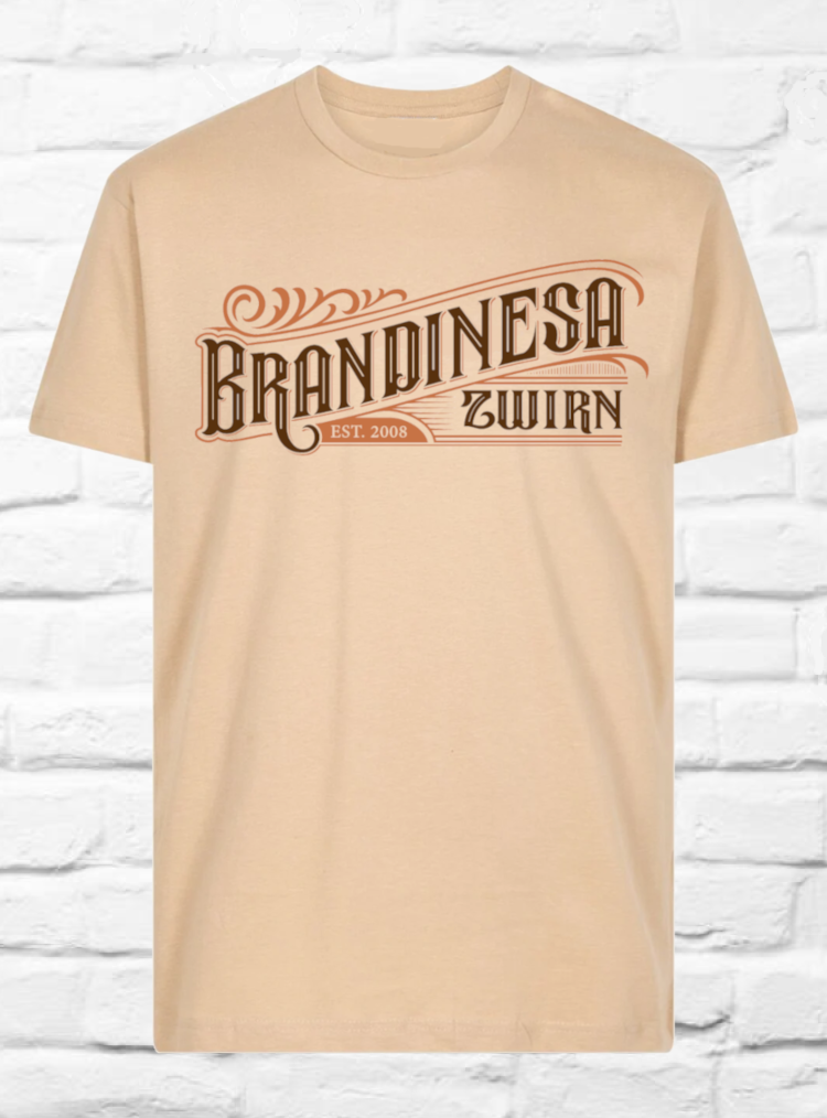 T-Shirt sandbraun ♂