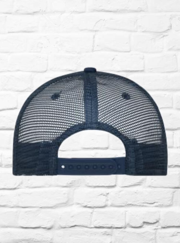 5 Panel Retro Mesh Cap blau
