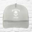 Laden Sie das Bild in den Galerie-Viewer, 5 Panel Retro Mesh Cap grau