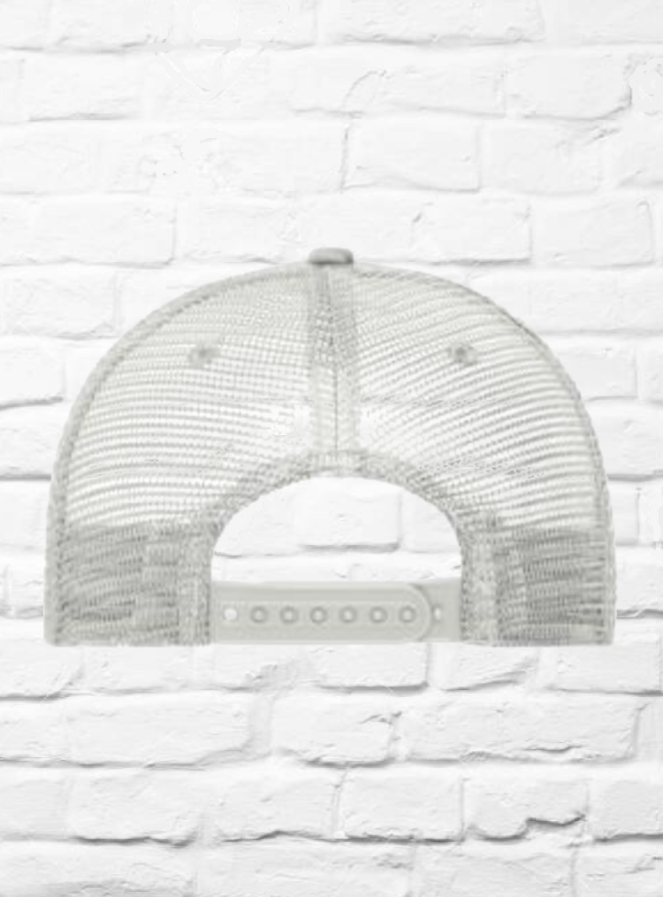 5 Panel Retro Mesh Cap grau