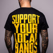 Laden Sie das Bild in den Galerie-Viewer, BooKings – T-Shirt Support Your Local Bands – black ♂