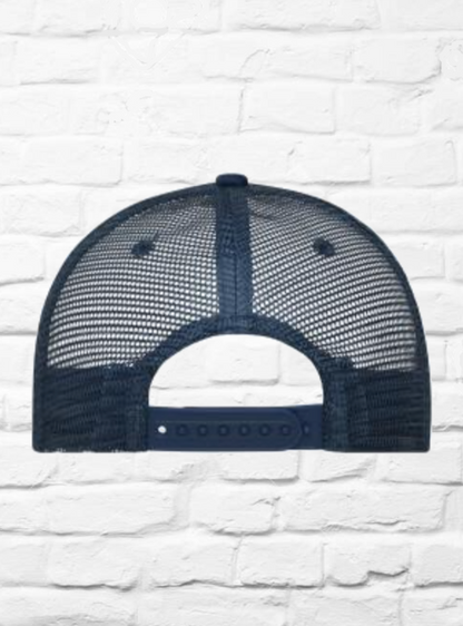 5 Panel Retro Mesh Cap blau