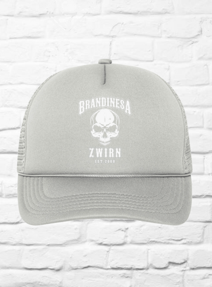 5 Panel Retro Mesh Cap grau