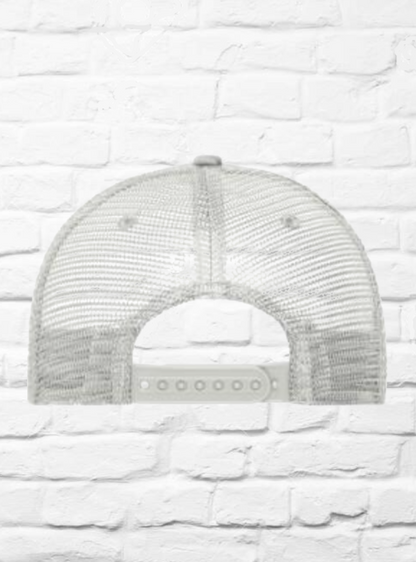 5 Panel Retro Mesh Cap grau