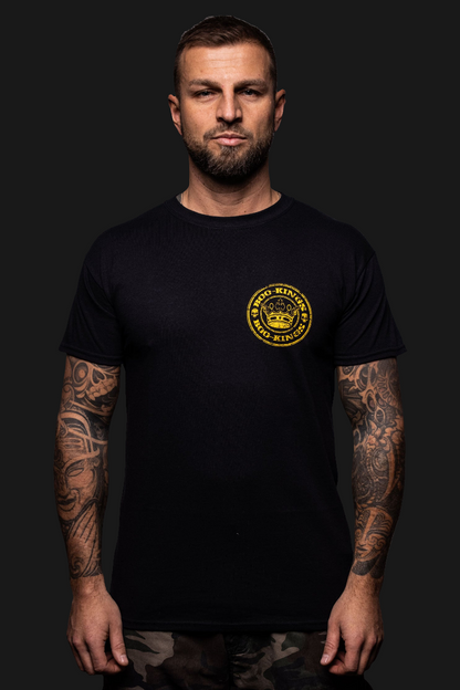 BooKings – T-Shirt Support Your Local Bands – black ♂