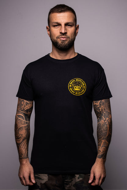 BooKings – T-Shirt Support Your Local Bands – black ♂